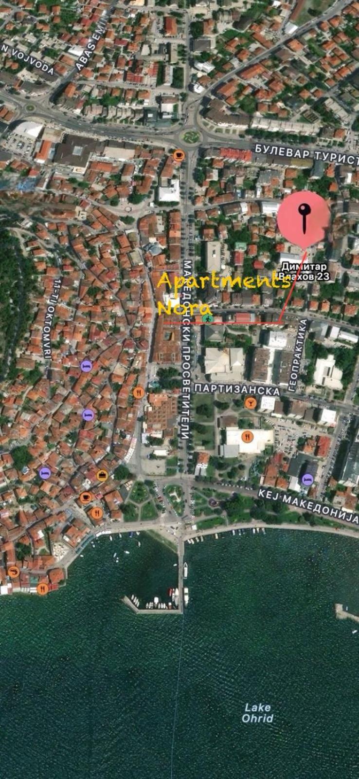 Apartments Nora Ohrid Exterior photo